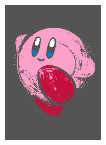 Pink painting