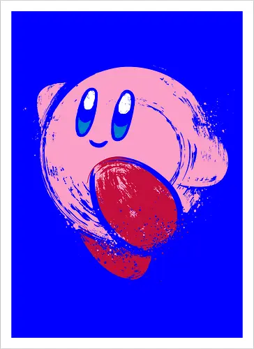 Pink painting