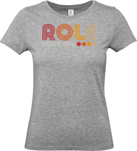 Role since 1974 - role, games, retro, vintage, Pen and Paper, Pen and paper, fantasy, d20 - Standard T-Shirt (Frauen)