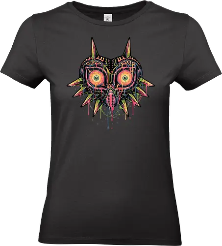 Colorful Mask - Gaming, gamer, vintage, retro gamer, video games, masks - Standard T-Shirt (Frauen)