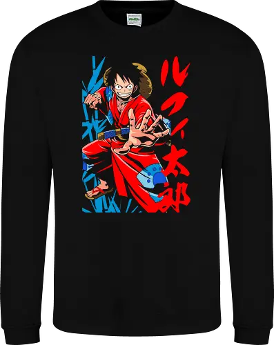Monkey D. pirate Wano Arc Gear Fourth Pirate Art