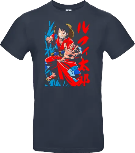 Monkey D. pirate Wano Arc Gear Fourth Pirate Art