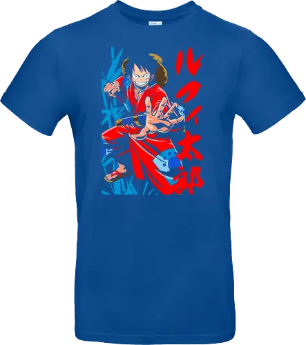 Monkey D. pirate Wano Arc Gear Fourth Pirate Art