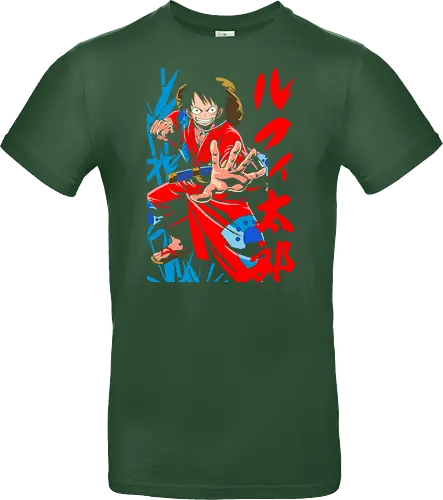 Monkey D. pirate Wano Arc Gear Fourth Pirate Art