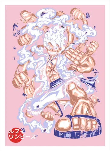  Monkey D. pirate Gear Fourth Boundman Pirate Art