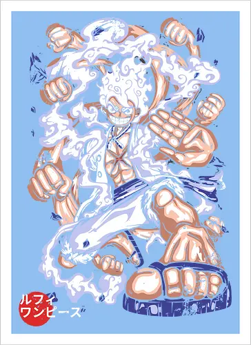  Monkey D. pirate Gear Fourth Boundman Pirate Art