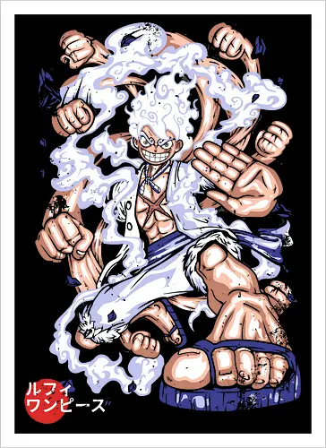  Monkey D. pirate Gear Fourth Boundman Pirate Art