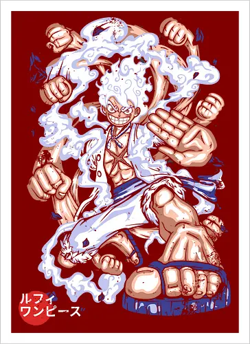  Monkey D. pirate Gear Fourth Boundman Pirate Art
