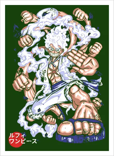  Monkey D. pirate Gear Fourth Boundman Pirate Art