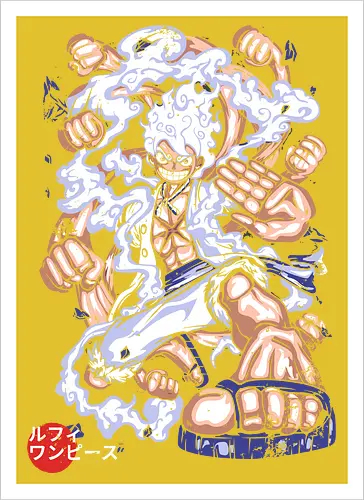  Monkey D. pirate Gear Fourth Boundman Pirate Art
