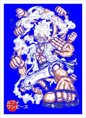  Monkey D. pirate Gear Fourth Boundman Pirate Art
