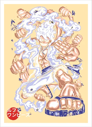  Monkey D. pirate Gear Fourth Boundman Pirate Art