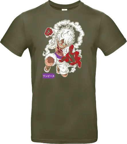 Monkey D. pirate Gear 5 Nika Form Pirate Art