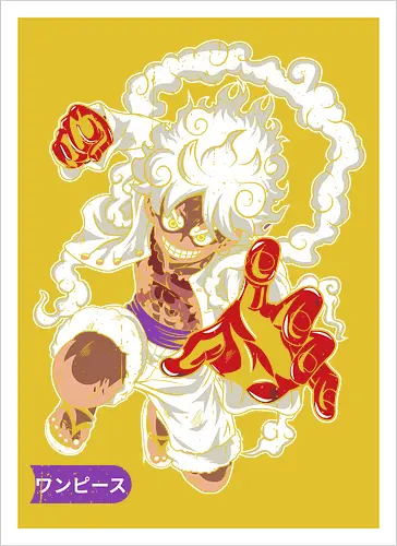 Monkey D. pirate Gear 5 Nika Form Pirate Art