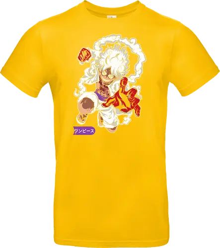 Monkey D. pirate Gear 5 Nika Form Pirate Art