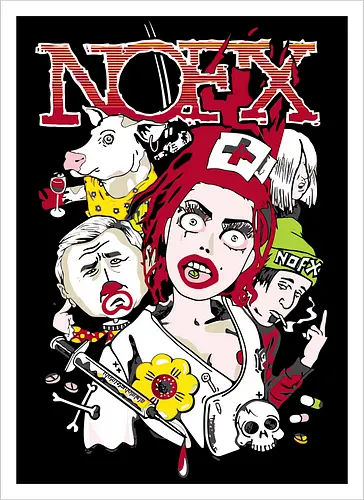 NOFX - Chaotische Krankenschwester Kunst - Kalifornischer Punk Rock