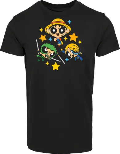 Cute Chibi Straw Hat Pirates Trio Pirate Art