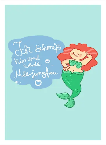 Ich schmeiß hin und werde Meerjungfrau