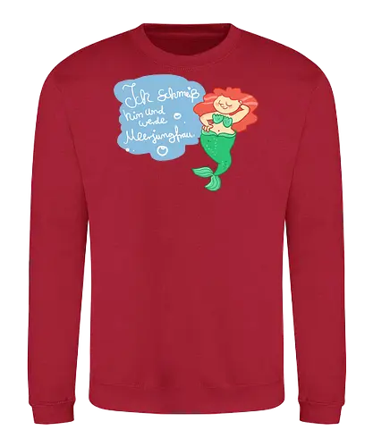 Ich schmeiß hin und werde Meerjungfrau - Meerjungfrau, Comic - Sweatshirt