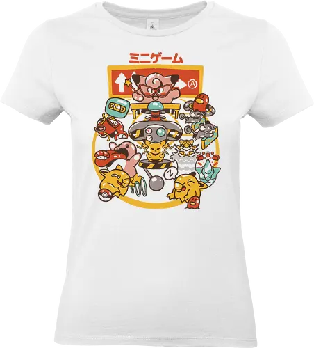 Minispiele Aufregung - Pocket, gaming, retrogaming - Standard T-Shirt (Frauen)
