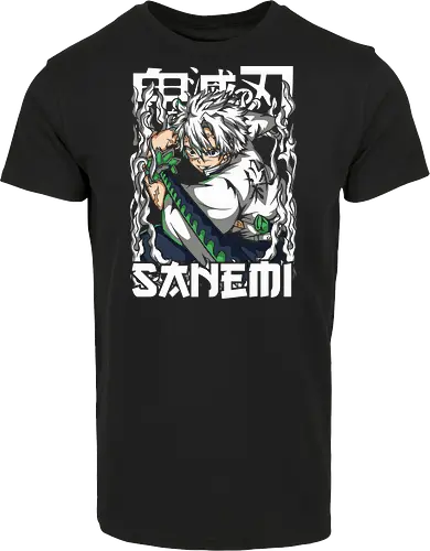 Sanemi Shinazugawa Wind Hashira Slayer Anime Art