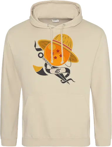 Anime Crossover Dragon Pirate Shinobi Mashup Art