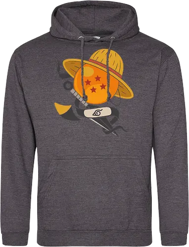 Anime Crossover Dragon Pirate Shinobi Mashup Art