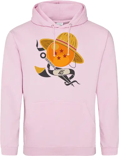 Anime Crossover Dragon Pirate Shinobi Mashup Art