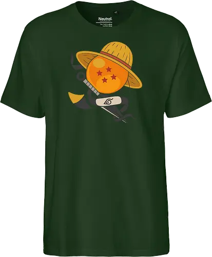 Anime Crossover Dragon Pirate Shinobi Mashup Art