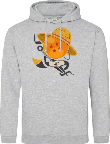 Anime Crossover Dragon Pirate Shinobi Mashup Art