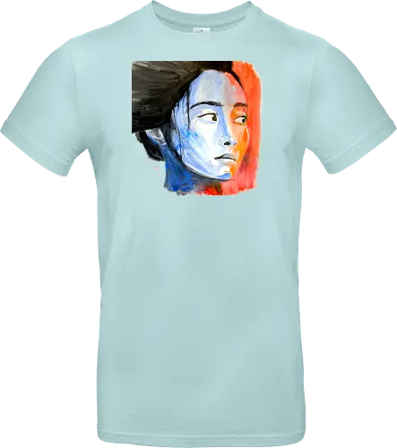 noriko in blue