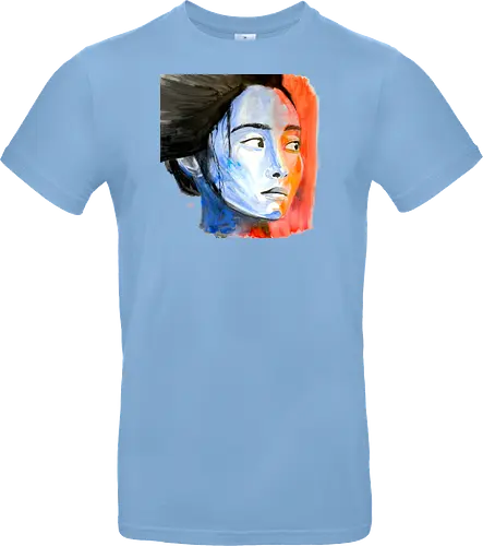 noriko in blue