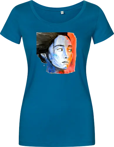 noriko in blue