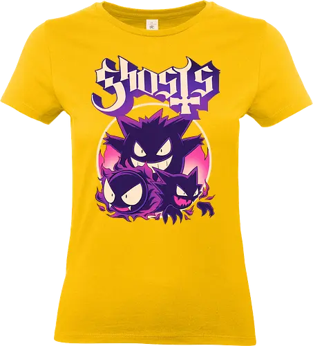 Haunted Ghosts - Ghost Band, Ghost, Haunter, Ghastly - Standard T-Shirt (Frauen)
