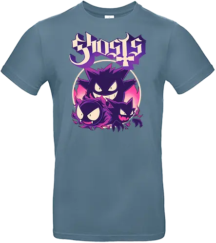 Haunted Ghosts - Ghost Band, Ghost, Haunter, Ghastly - Standard T-Shirt
