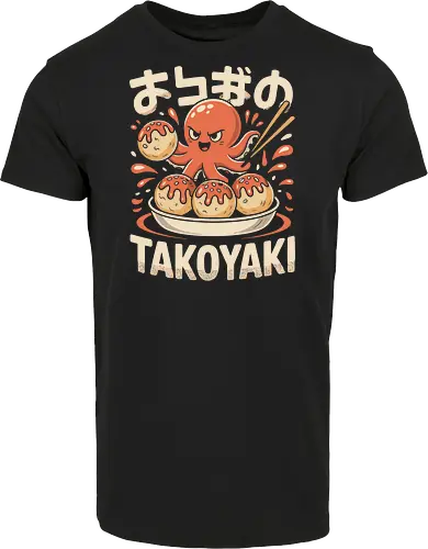 Cute Octopus Takoyaki Japanese Food Art