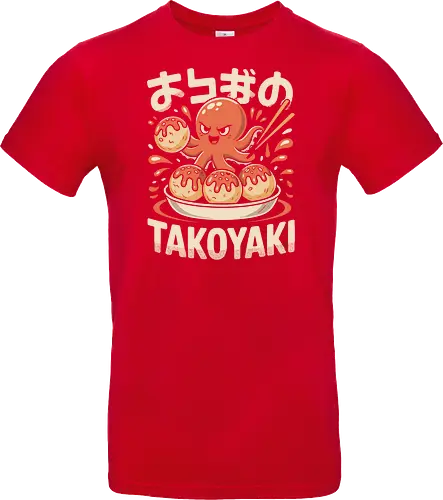 Cute Octopus Takoyaki Japanese Food Art