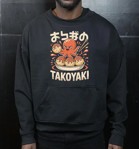 Cute Octopus Takoyaki Japanese Food Art