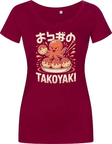 Cute Octopus Takoyaki Japanese Food Art