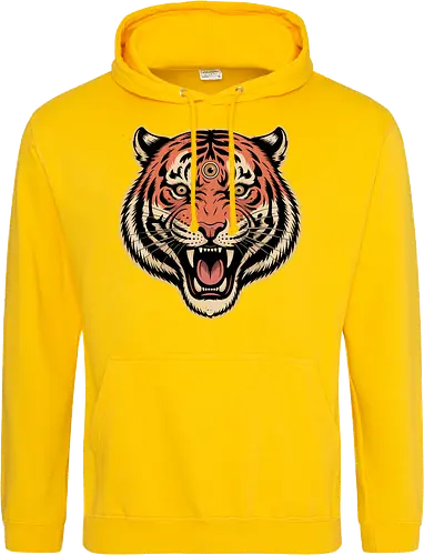 Third Eye Mystical Tiger Head Art Print