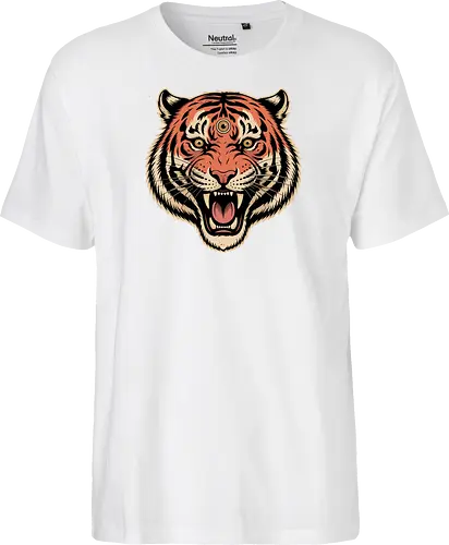 Third Eye Mystical Tiger Head Art Print