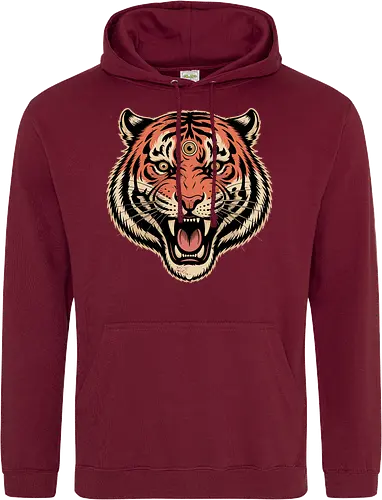Third Eye Mystical Tiger Head Art Print