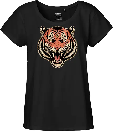 Third Eye Mystical Tiger Head Art Print