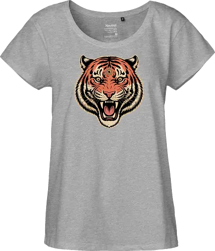 Third Eye Mystical Tiger Head Art Print