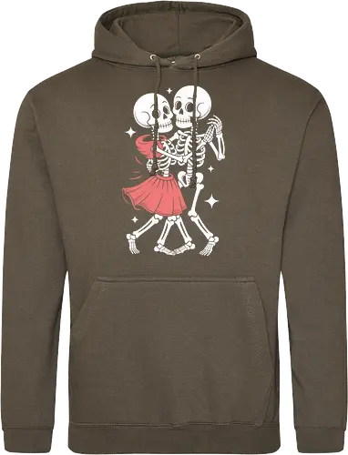 Dancing Skeletons Retro Gothic Romance