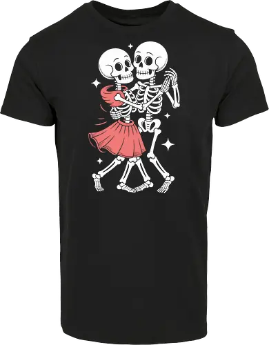 Dancing Skeletons Retro Gothic Romance