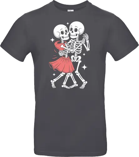 Dancing Skeletons Retro Gothic Romance