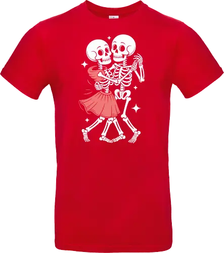 Dancing Skeletons Retro Gothic Romance