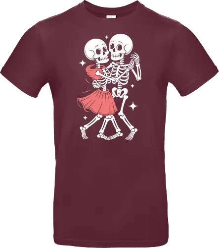 Dancing Skeletons Retro Gothic Romance