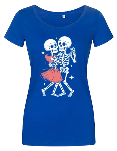 Dancing Skeletons Retro Gothic Romance